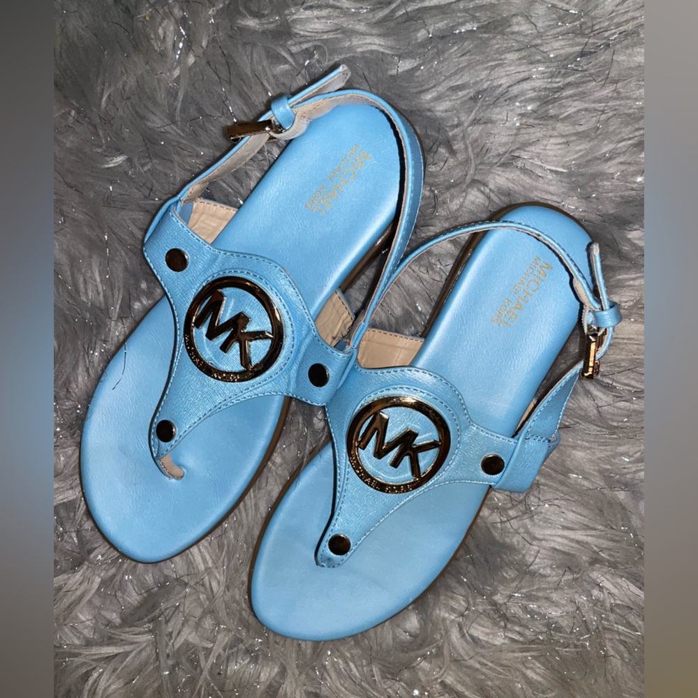 Michael Kors - Blue Sandals - Sz - 37 ( US 6.5 )